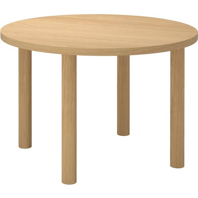 STOCKHOLM 2025 Table, oak veneer/oak veneer, 115 cm