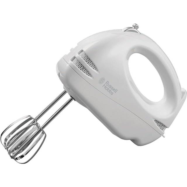 Russell Hobbs Food Collection Hand Mixer, Non Stick, Compact, Fast Heat Up, Adjustable, Stylish - 14451