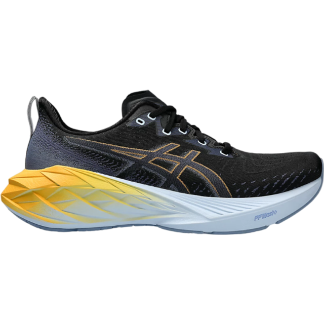 ASICS Novablast 4 Black Thunder Blue Men Sneakers 1011B693-001 41.5