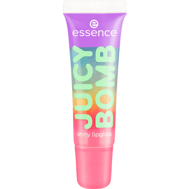 Essence JUICY BOMB PARTY Shiny Lipgloss 01 Bubblegum Bliss 10 ml