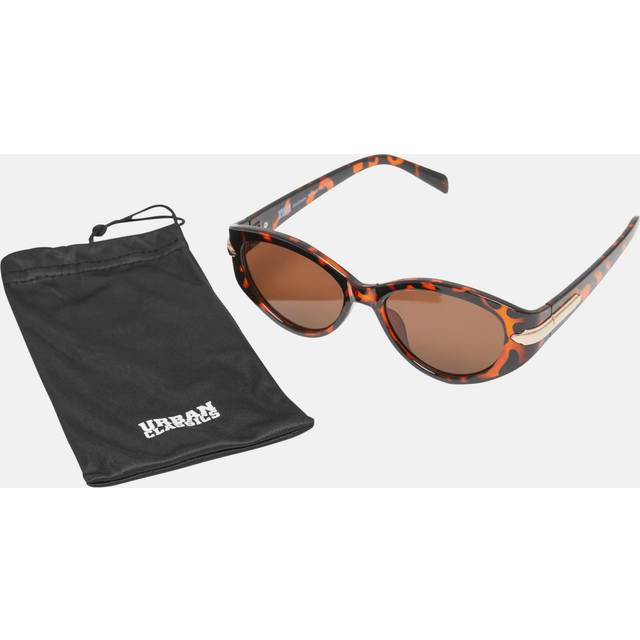 Urban Classics Accessoires UC Sunglasses Stockholm Brown / One Size Solglasögon