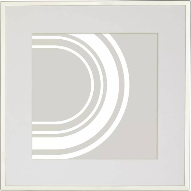 John Lewis Daya Photo Frame, 5 x 5" (13 x 13cm), Silver