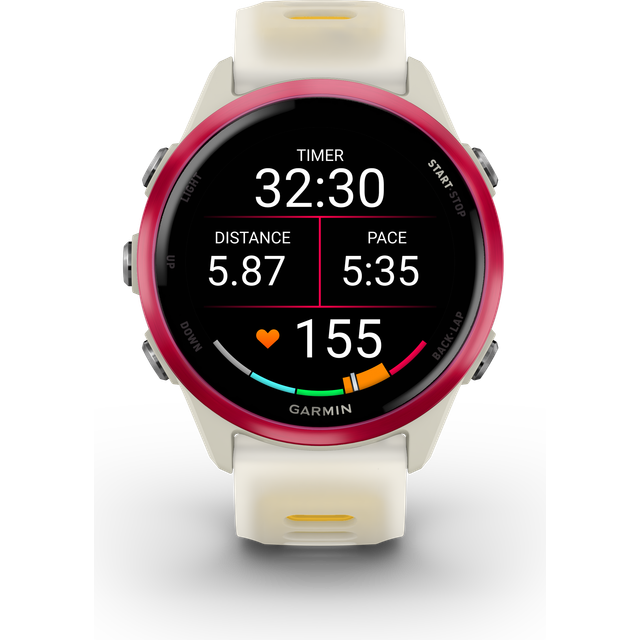 GARMIN FORERUNNER 570 Smartwatch Bone/Raspberry/Mango 42mm