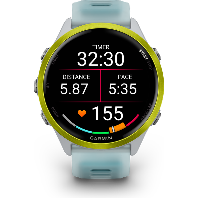 GARMIN FORERUNNER 570 Smartwatch Whitestone/Amp Yellow 47mm