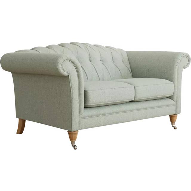Laura Ashley Gloucester Small 2 Seater Sofa, Oak Leg