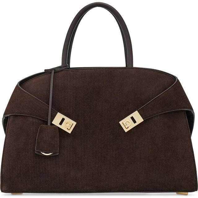 Ferragamo Women Hug handbag (L) Brown
