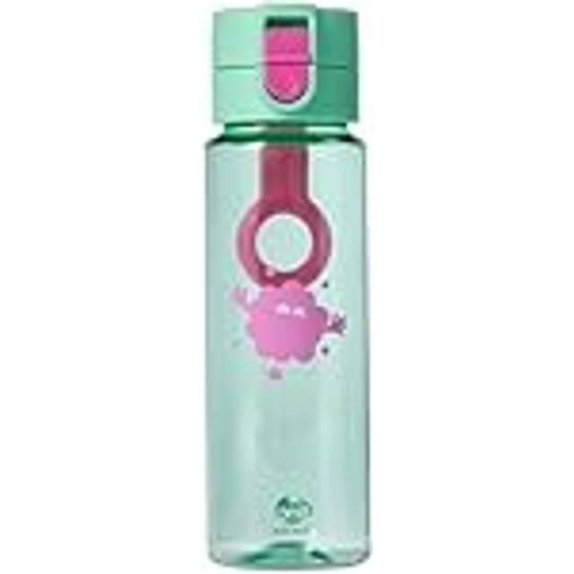 Tinc Mintees Flip and Clip Drinks Bottle, 800ml, Green