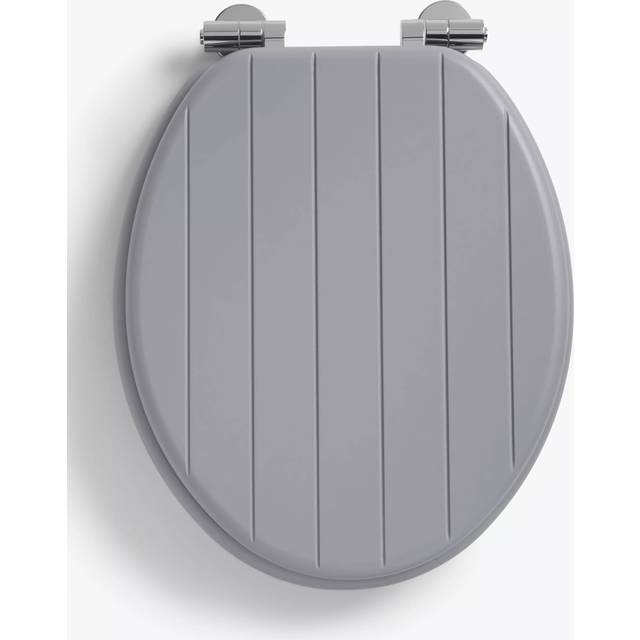 John Lewis Slatted Easy-Fix Toilet Seat, FSC-Certified (MDF)