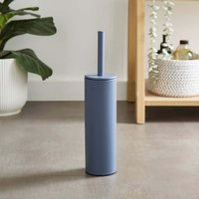 Slim Metal Toilet Brush - Norfolk Blue