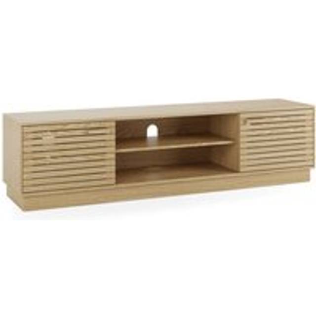 Wesley Wide TV Unit for TVs up to 65" - Light Wood