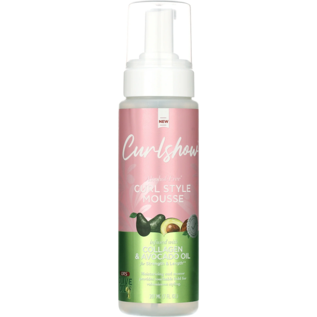 ORS Olive Oil Curlshow Alcohol-Free Curl Style Mousse 207 ML