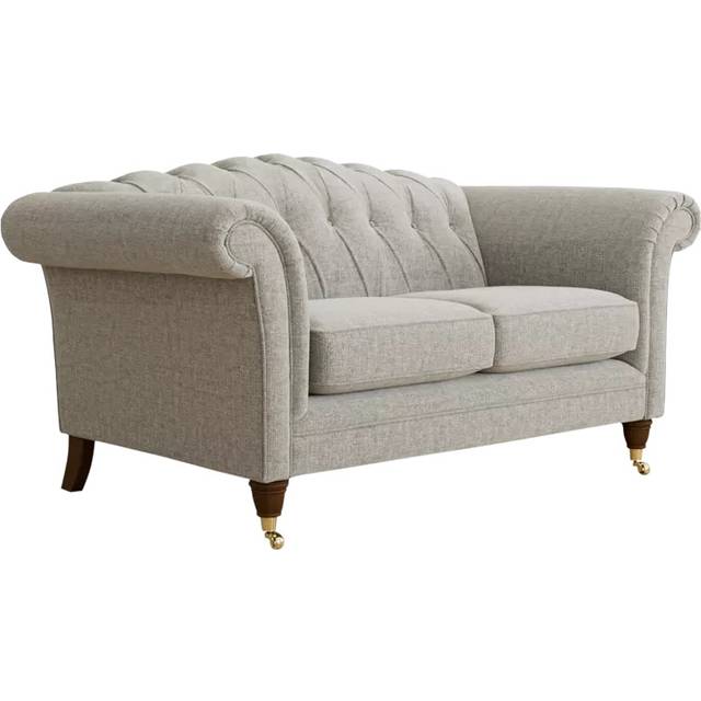 Laura Ashley Gloucester Small 2 Seater Sofa, Teak Leg