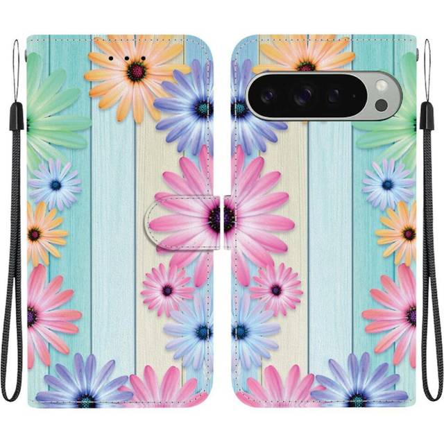 (C1 ) Case for Google Pixel 9 Pro Pu Leather Flip Leather Wallet Pattern Cover