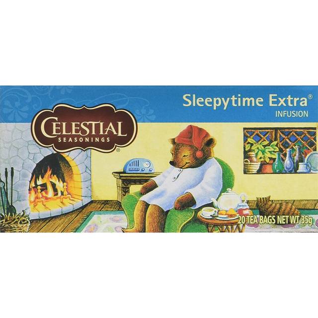 Celestial Seasonings Sleepytime Extra Wellenss 20 Teabags (Pack of 6, Total 120 Teabags)