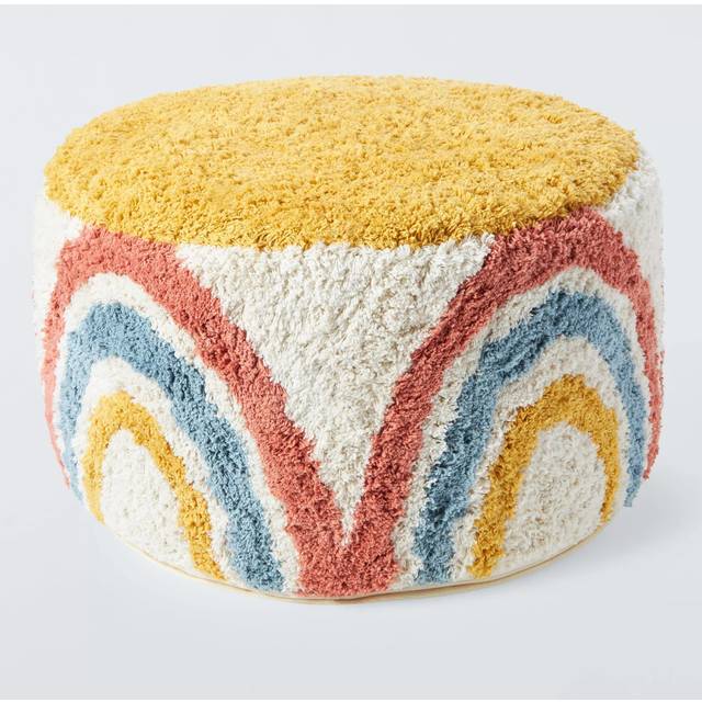 John Lewis Rainbow Tufted Pouffe