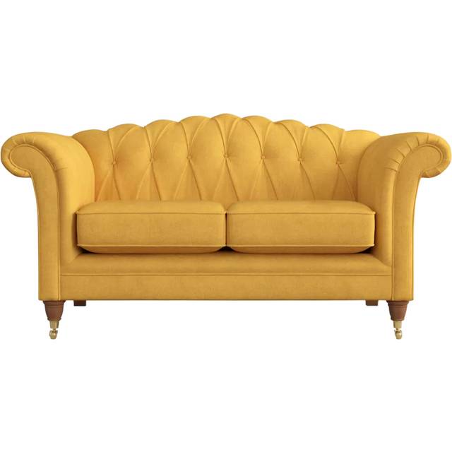 Laura Ashley Gloucester Small 2 Seater Sofa, Teak Leg