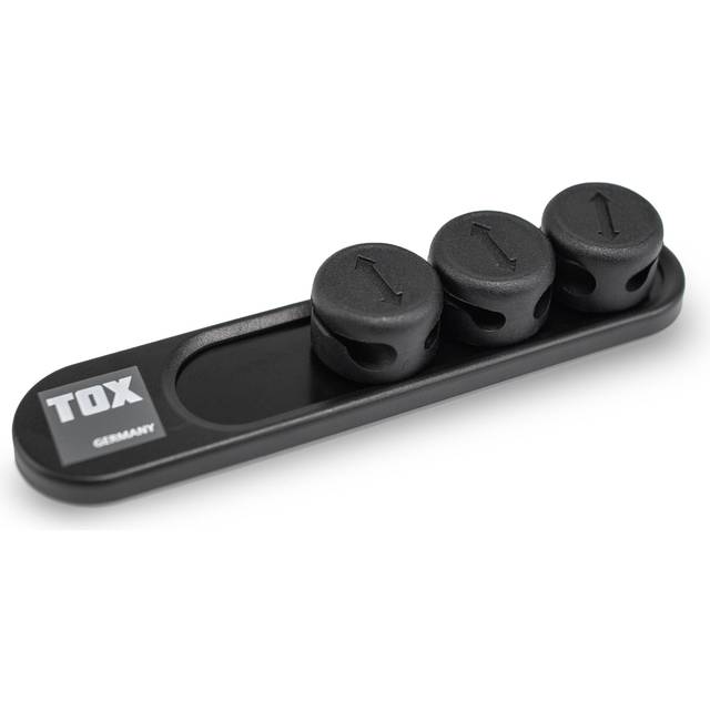 Tox magnetic cable holder cabl clip, for 8 cables, with magnet or adhesive tape