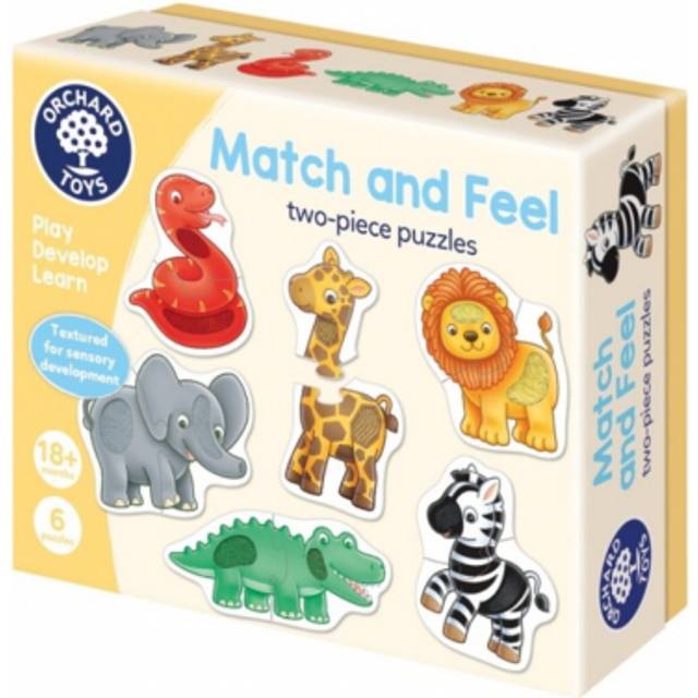 Orchard Toys Match And Feel 6 Jigsaw Puzzle
