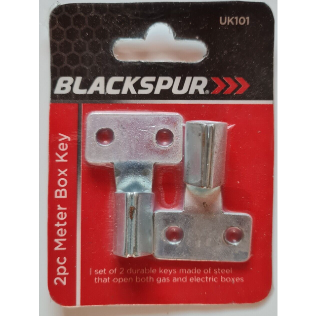 Blackspur 2Pc Meter Box Key