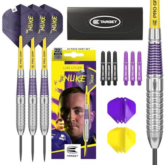 Luke Littler Brass 22G Steel Tip Darts