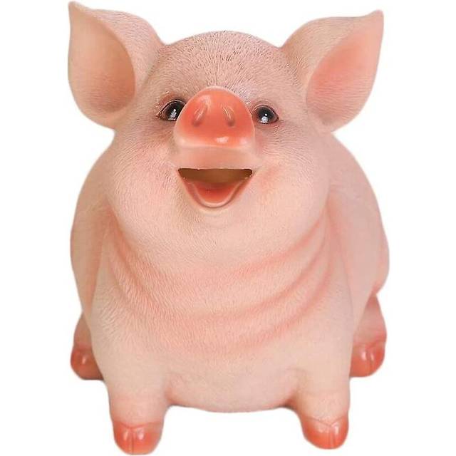 Adorable Pig Shaped Coin Bank Money Box
