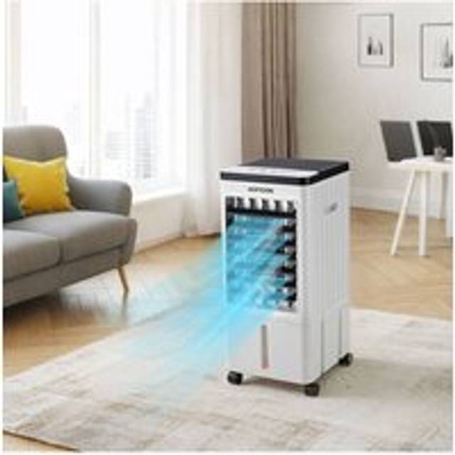Portable 10L Evaporative Air Cooler - White - One Size