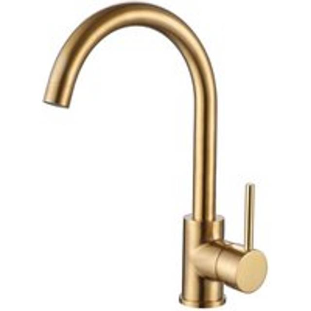 TrueCook Series 92 Single Lever Kitchen Mixer Tap - Gold - One Size