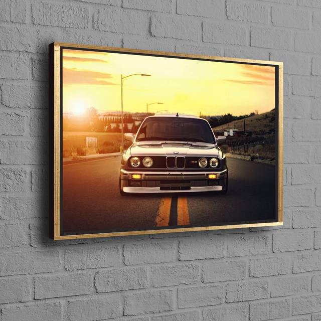 Print on Canvas - Gold (50 cm H x 70 cm W)