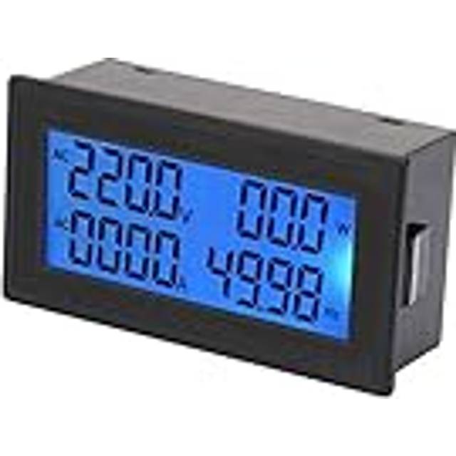 AC Voltmeter 0~20A Digital Display 60~500V Multifunktionell strömmätares matningsspänning