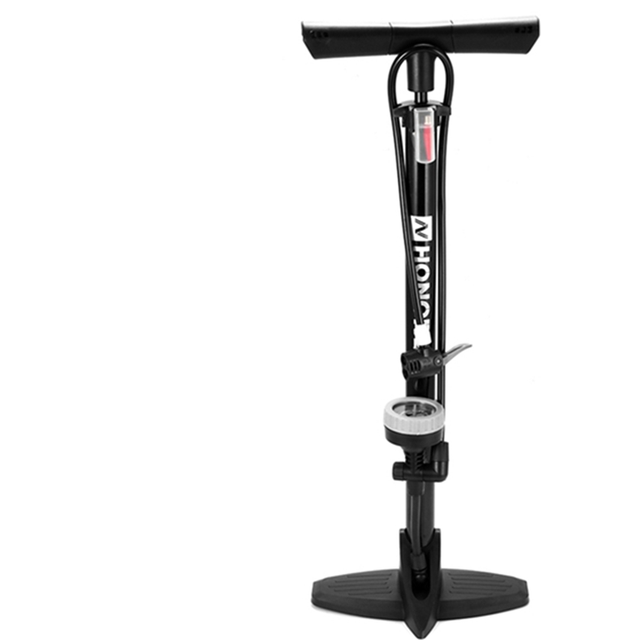 Bicycle Floor Air Pump High Pressure Tire Inflator Portable Home Car Motorcycle Basketball