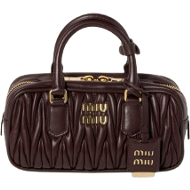 Arcadie matelassé nappa leather bag