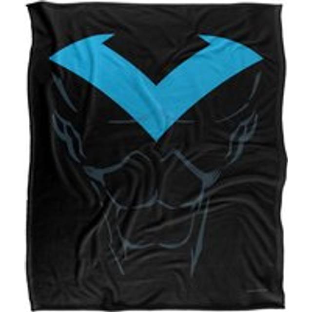 Batman Nightwing Uniform Blanket 152 x 127 cm - White - One Size