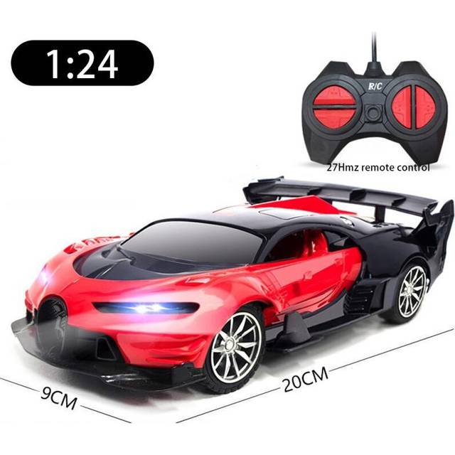 (Red 01) Rc Car Stunt High-Speed Drift Racing Electric Toys Car For Kids Boy Fast With Led Light 2.4g Radio Remote