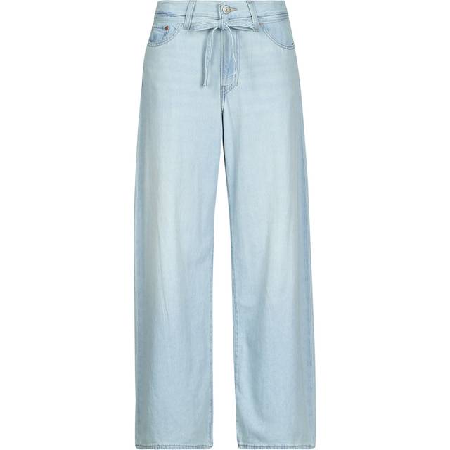 Levi's Blue XL Baggy Straight Linen+ Jeans - LUXURY TRIP - WAIST US 27