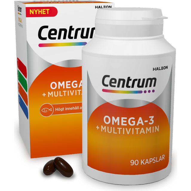 Centrum Omega-3 + Multivitamin 90 kapslar