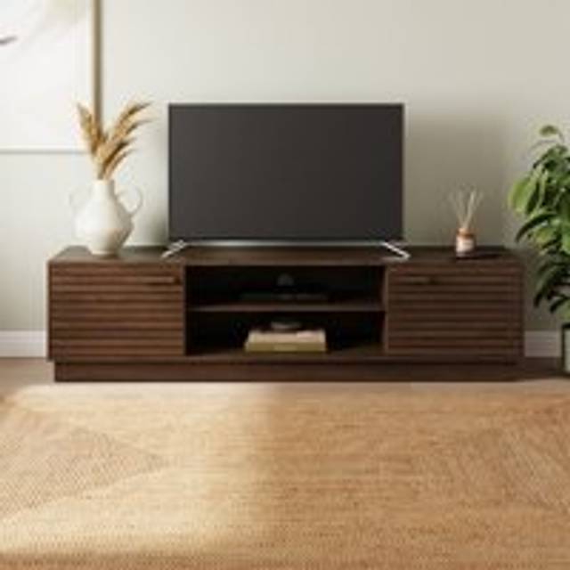 Wesley Wide TV Unit for TVs up to 65" - Dark Wood