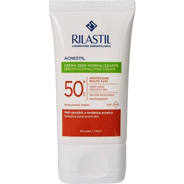 Rilastil Sun System Acnestil Sebum Regulating Facial Sun Cream SPF50 40ml