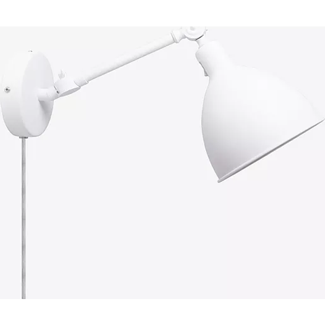 By Rydéns Bazar mini vägglampa Sandvit - Vit