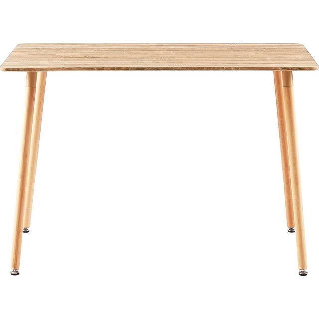 Rectangular Computer Desk, Reading Table - Oak