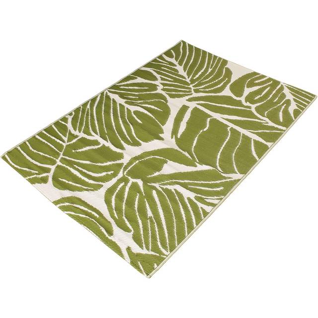 Dreamscene palm garden outdoor rug large waterproof non slip area reversible mat