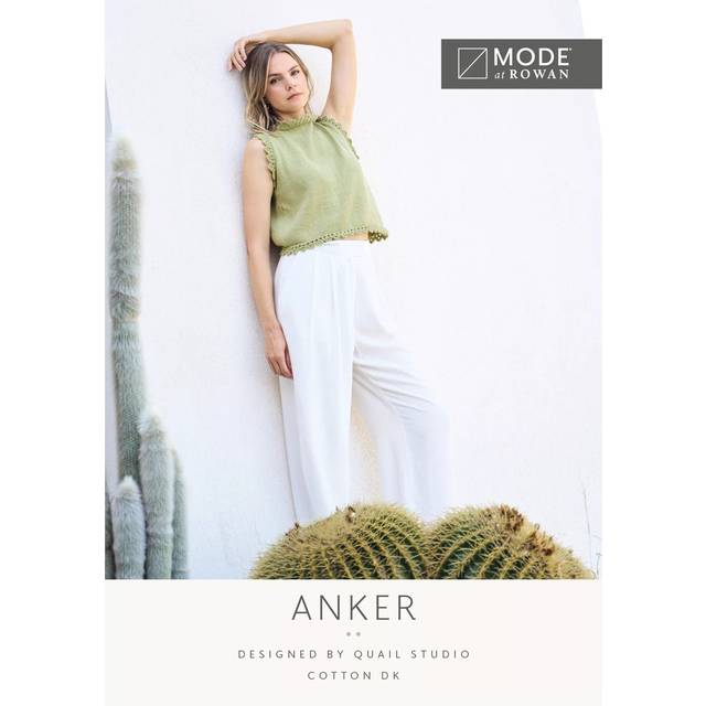 MODE at Rowan Anker Top Knitting Pattern