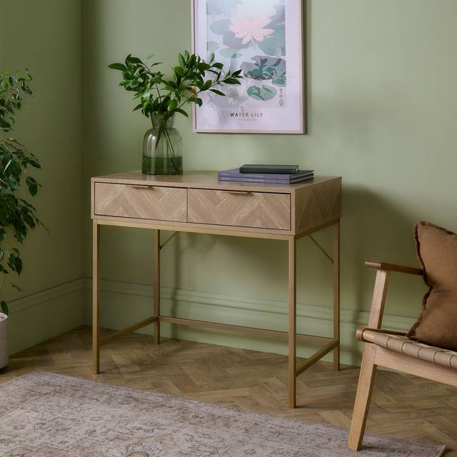 Ducie Herringbone Dressing Table
