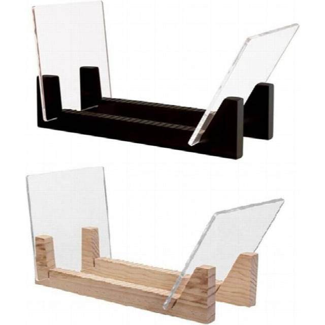 Vinyl Record Storage Holder - Acrylic Ends - Display Your and in This Modern Portable Rack Unit