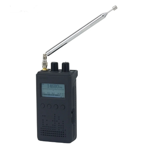 MAG662 TEF6686 Full Band Radio FM/LW/MW/SW Receiver with Screen Antenna Black