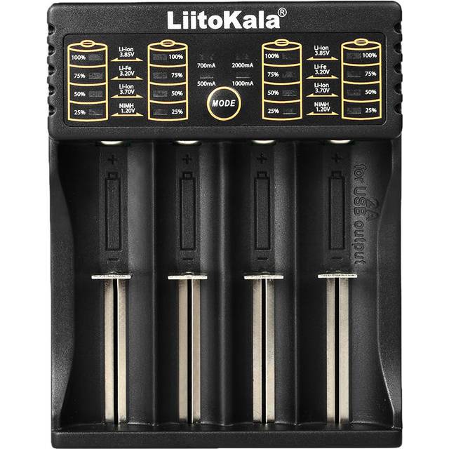 LiitoKala Lii-402 Smart Battery Charger 1.2V 3.7V 3.2V 3.85V AA/AAA for 18650 18490 18350 17670