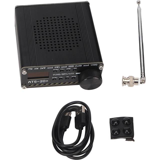 ATS 20+ Radio Receiver High Sensitivity Portable Small World Band Digital Receiver for Outdoor