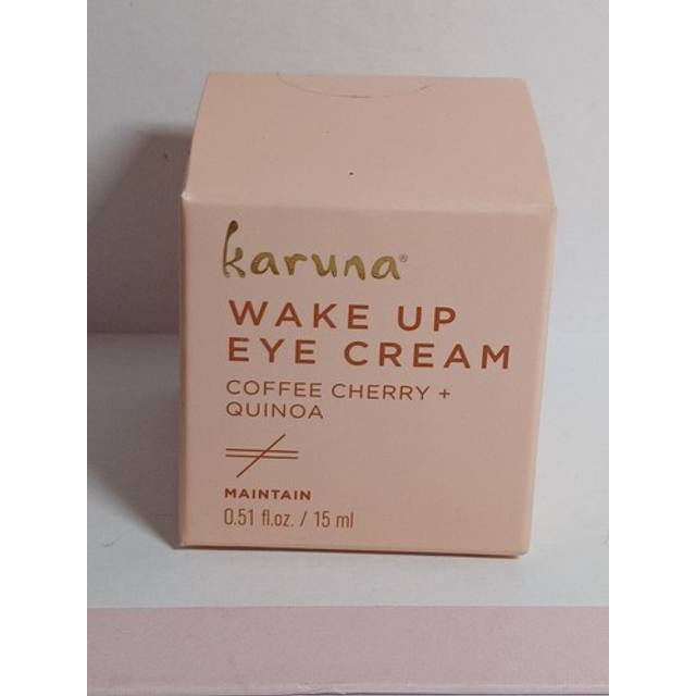 Karuna - Wake Up Eye Cream with Coffee Cherry & Tri-Peptides  Caffeine Eye Cream  Under Eye Brightener  Anti Aging Serum  Moisturizer for Puffiness  B
