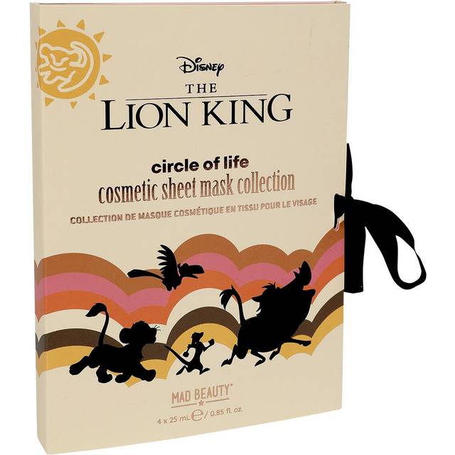 Mad Beauty The Lion King Set of 4 Sheet Masks