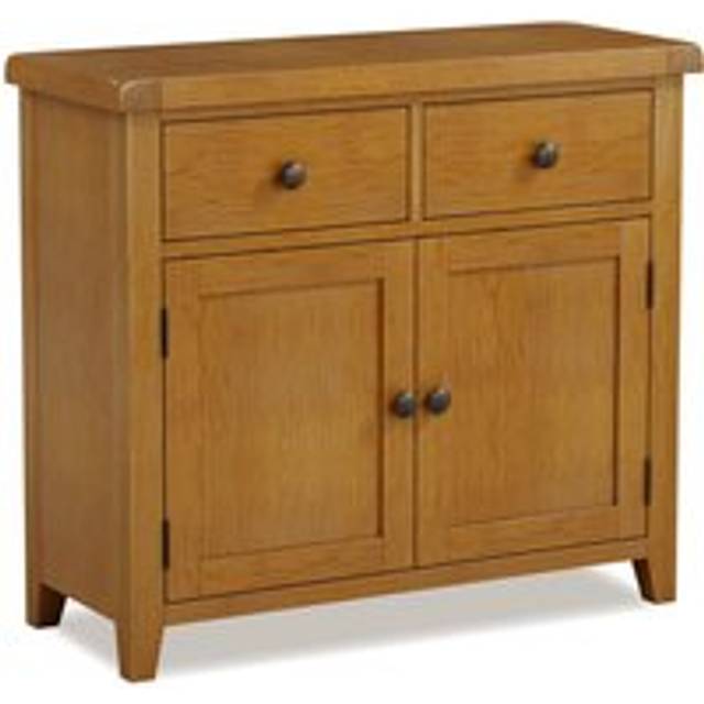 Rest Relax Elston Oak 2 Door 2 Drawer Sideboard Brown - One Size