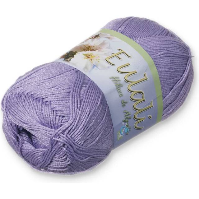EULALI [100grs] by Omega - Bright 100% Mercerized Egyptian Cotton Thread - Color: 51 Lilac
